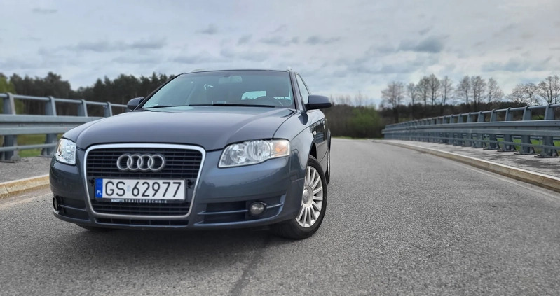 Audi A4 cena 16000 przebieg: 318903, rok produkcji 2007 z Słupsk małe 562